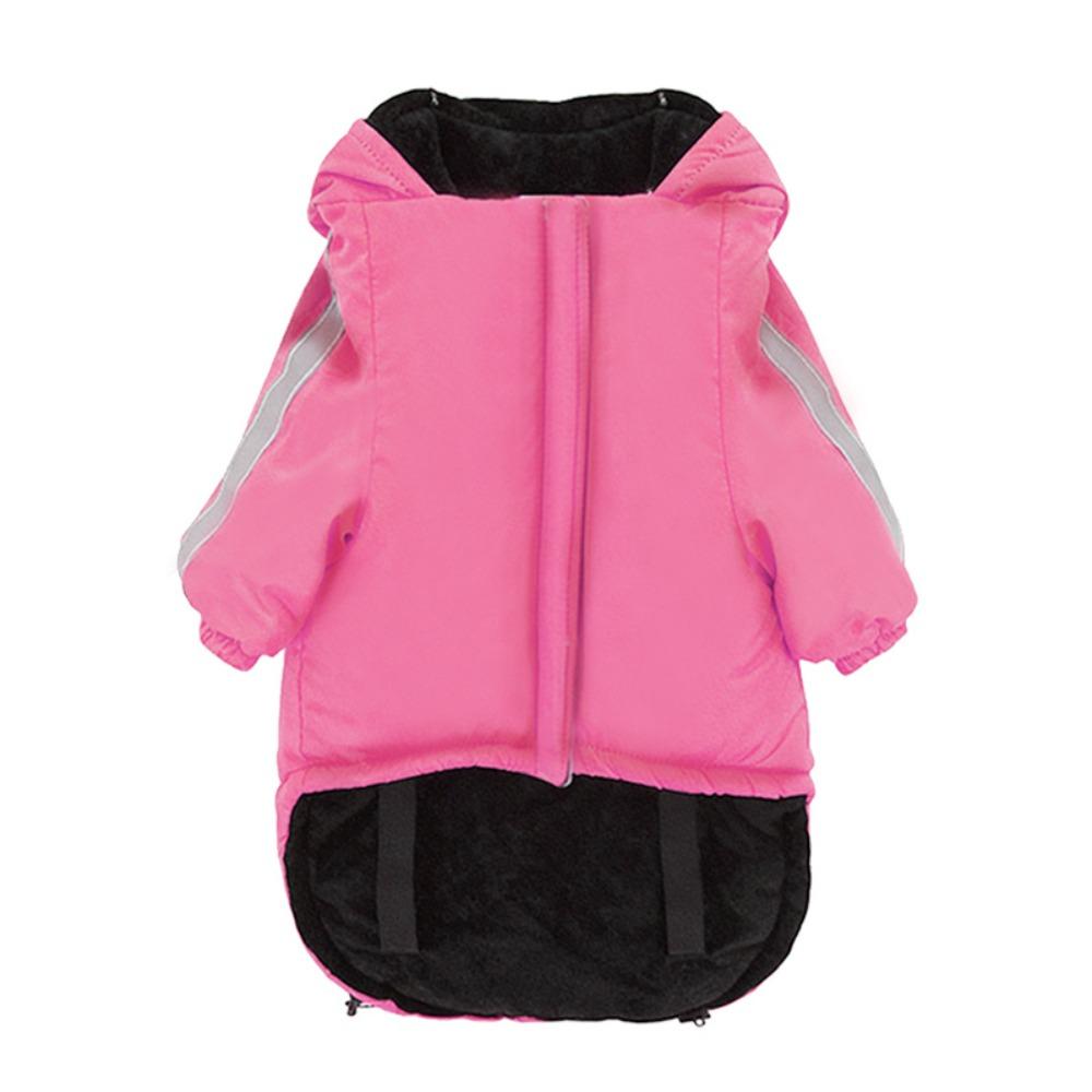 Windproof Fleece Dog Clothes Warm Pet Sweatshirt Fashion Dog Hooded Coat Outdoor