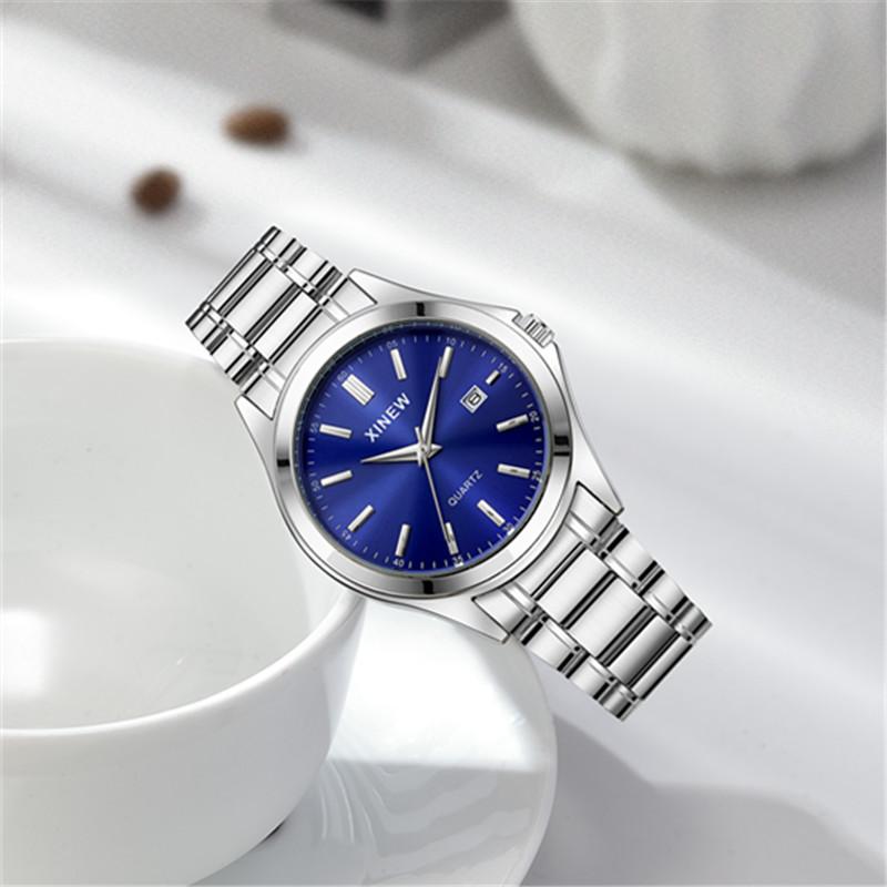 Reloj Hombre XINEW Brand Boys Watches Men Students Fashion Nylon Band Gifts Date Quartz Watch Relogio Masculino Montre Homme