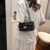 Xiaoxiangfeng Diamond Chain Bag Women's 2025 Spring New High-value Versatile Shoulder Messenger Bag Small Square Bag