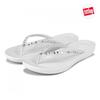 Fitflop Women S iquShion Multi cryStal Ergonomic Flip flopS White Jc8 194