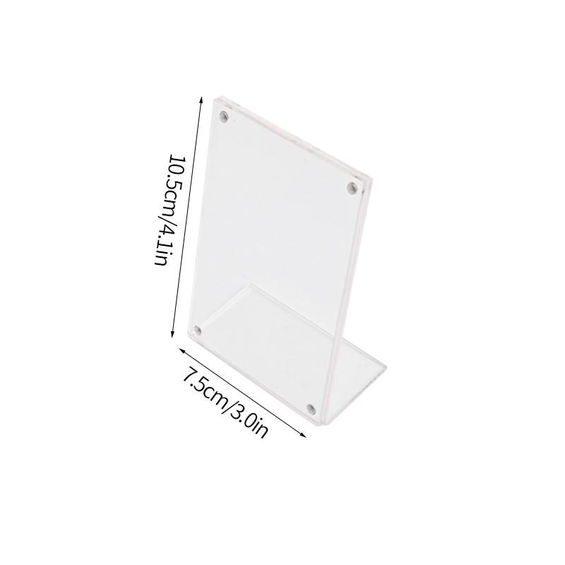 Acrylic Photo Frame Transparent Photocard Stand Picture Frame for Pictures Photocard Display Stand Room Decor Marco De Fotos