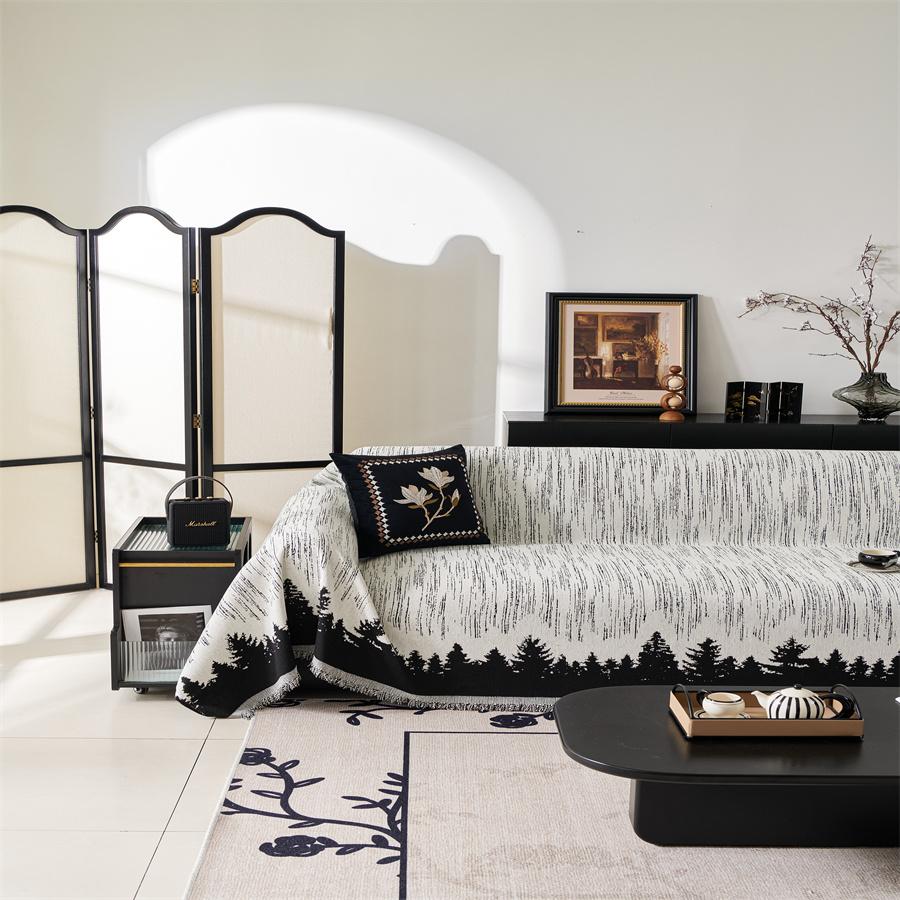 Universal Sofa Cover All-inclusive Chenille Sofa Towel Full Cover Cloth Light Luxury Anti-cat Scratch Non-slip Sofa Cushion