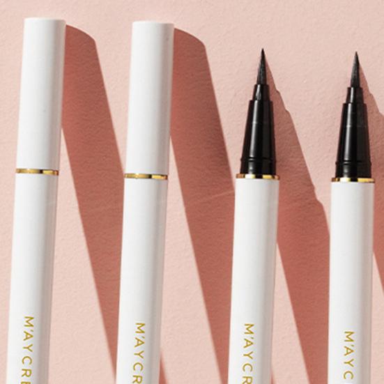 Длительная быстросохнущая водостойкая косметическая подводка для глаз для макияжа для начинающих