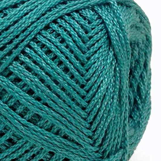 Hamanaka Hand Knitting Washed Medium Color 2744 Yarn, Cotton, Weight, 31, 40g, Approx. 102m,