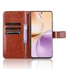 For Realme 14 Pro 5G Case Crazy Horse Texture PU Leather Phone Wallet Cover