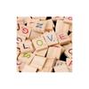 100 деревянных букв для Scrabble, черный цвет, поделки, алфавит, игры, настольная игра, общество