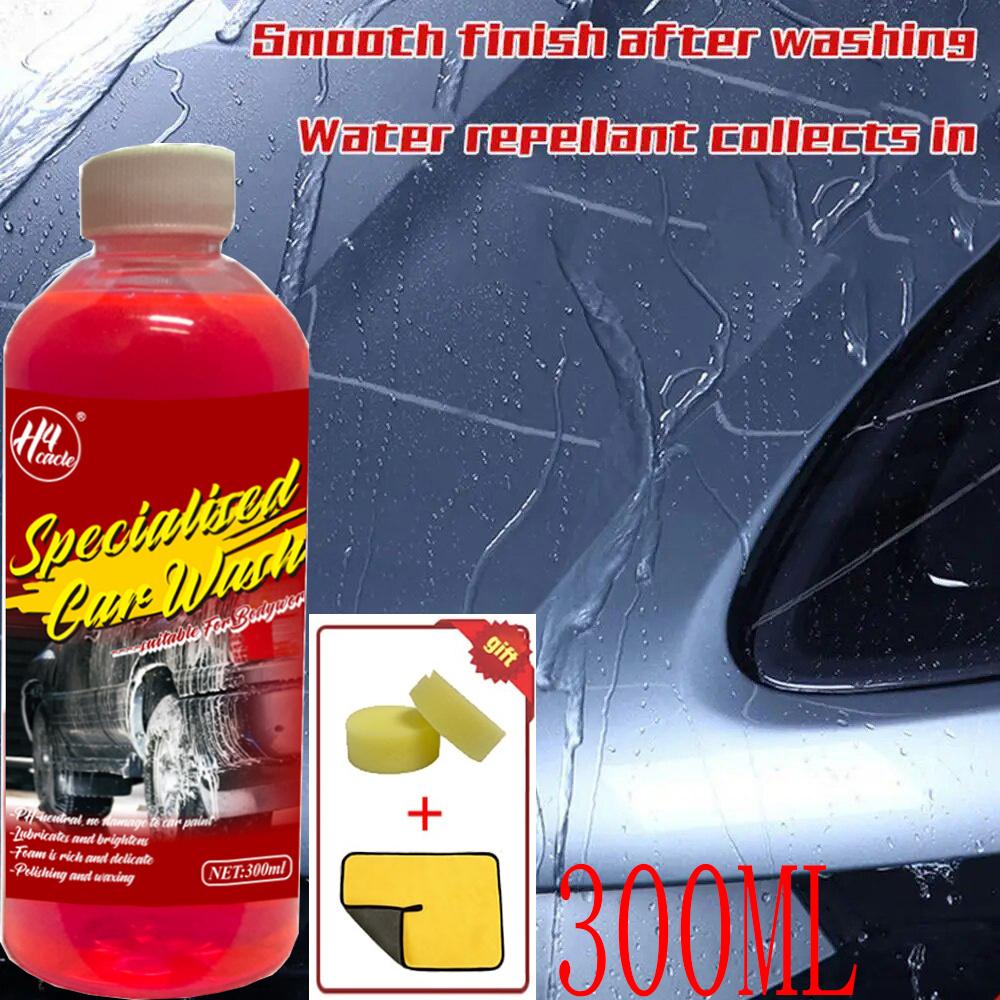 300 мл Концентрированная жидкость для мытья автомобиля Автомобильная пена для мытья Воск Супер пена Автомобильный шампунь Очиститель для автомобиля для принадлежностей для мытья автомобиля