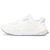 Mirage Sport Contrast Fabric Leather Comfortable Low-Top Lifestyle Sneakers Unisex Sneakers White Blue 383560-01