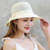 White Sun Hats Sun Protection Straw Hat Hot Sale Bucket Hat  Outdoor