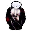 Толстовка с капюшоном Tokyo Ghoul 3D Printed Hoodies для мальчиков/девочек Толстовка с длинным рукавом Мультяшный свитер Топы Подростковая одежда