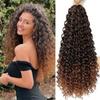 Curl Crochet Hair for Black Women Short Beach Curl Bohemian Crochet Braids Natural Black Deep Wave Synthetic Hair