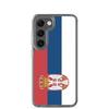 Coque Téléphone - Samsung - Galaxy S23 Plus - Drapeau Serbie - Souple - Multicolore