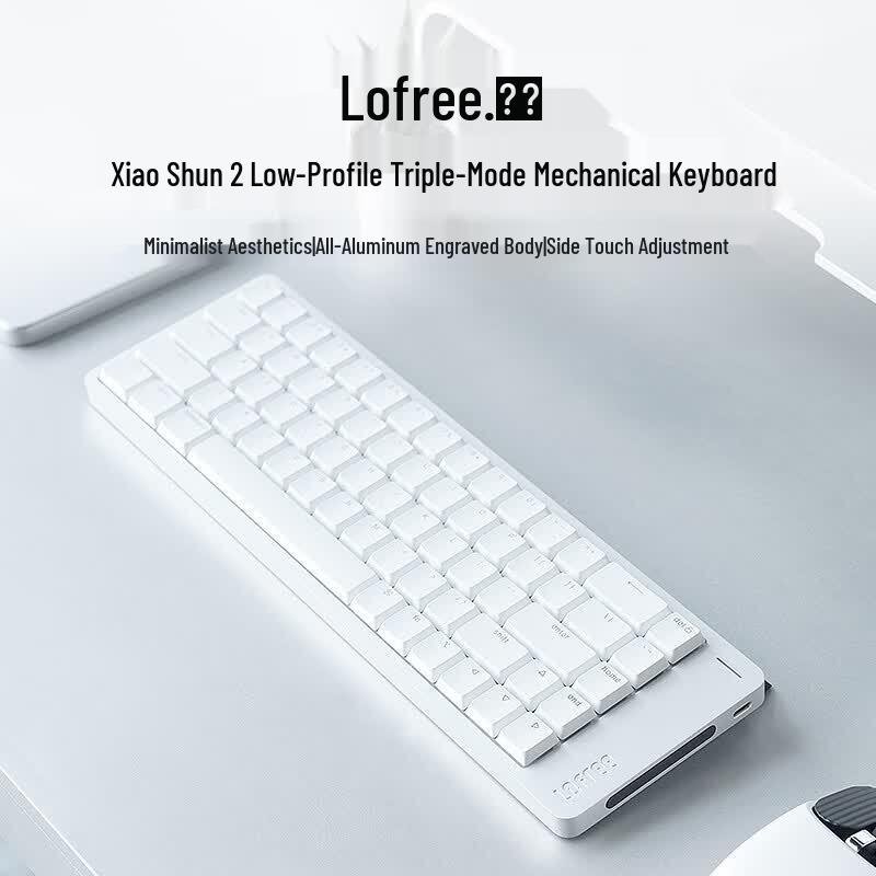 LOFREE FLOW2 Низкопрофильная беспроводная механическая клавиатура на 100 клавиш