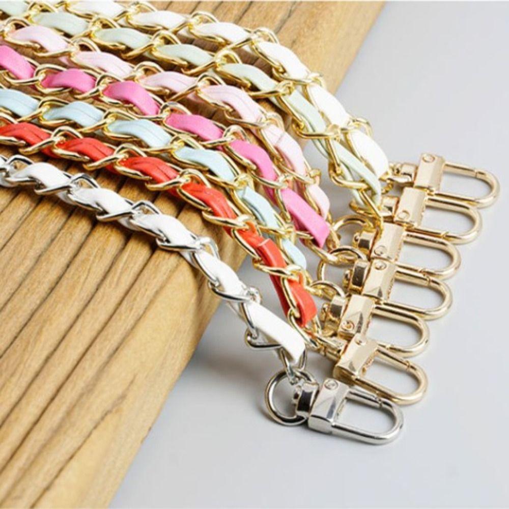 Сменный ремень для сумки на плечо из искусственной кожи, ремни для рюкзака, высококачественная металлическая цепочка для сумки