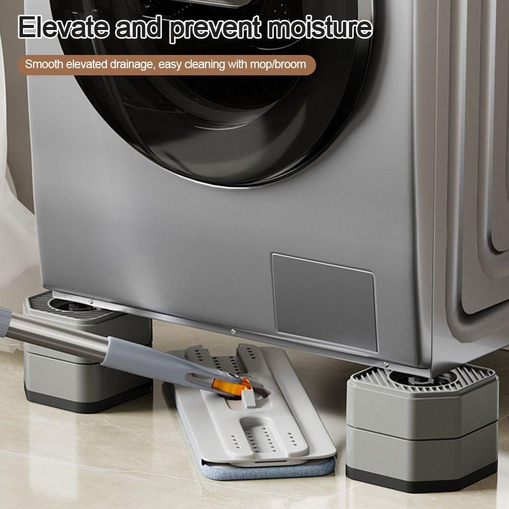 Набор из 4 шт. Виброгасящие подставки для стиральной и сушильной машин, резиновые ножки-подставки, коврик для стиральной машины