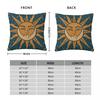 Sun And Moon Tarot Square Pillowcase Polyester Linen Velvet Creative Zip Decorative Sofa Seater Cushion Case