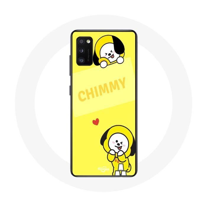 Case for Samsung Galaxy S20 BTS Bangtan BT21 Chimmy Jimin Yellow Background