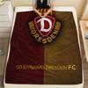 Фланелевое одеяло с принтом Dynamo Dresden, Высококачественное, Удобное для всех сезонов, Декор для дома, Тепло и уют