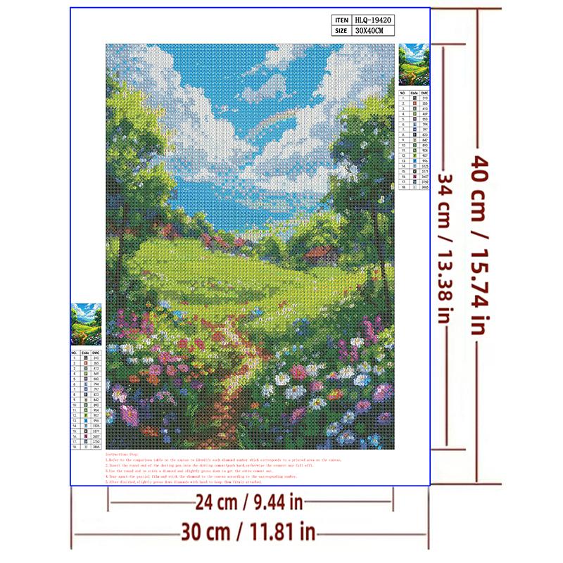 5d DIY Алмазная картина вышивка крестом весенний пейзаж Алмазная вышивка мозаика полный круглый дрель домашний декор