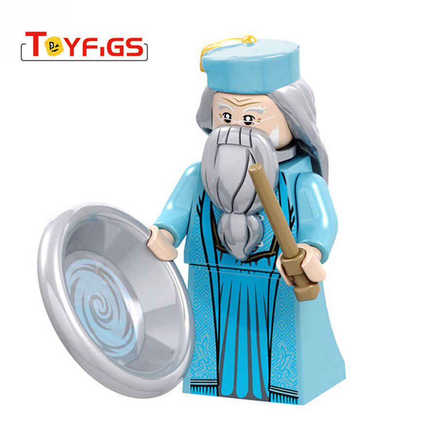 Фигурки Харри Поттера Фантастические твари Рубеус Добби Финниган Гермиона Кирпичи Модель Конструкторы Игрушки 