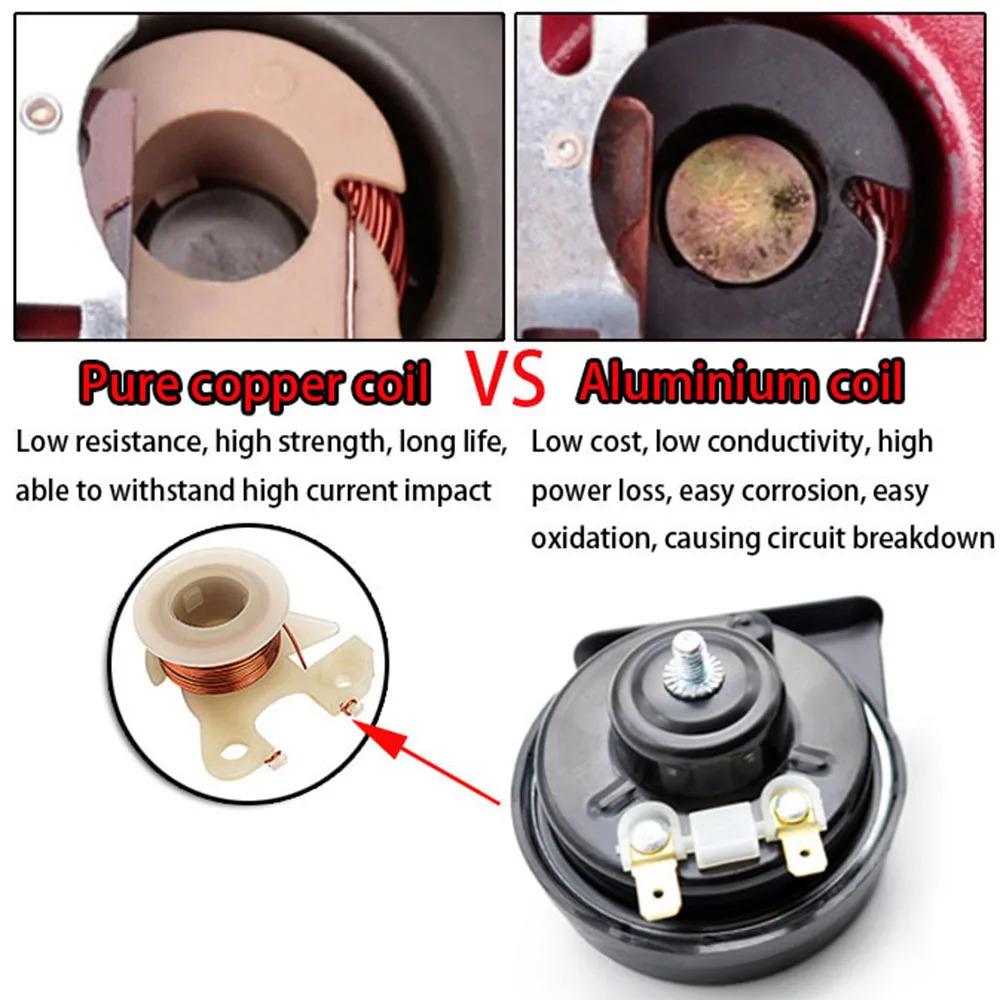 Для Hyundai Solaris 2010 2011 2012 2013 2014 2015 2016 2017 2018 2019 Snail Horn 12V водонепроницаемый двухтональный громкий автоматический гудок