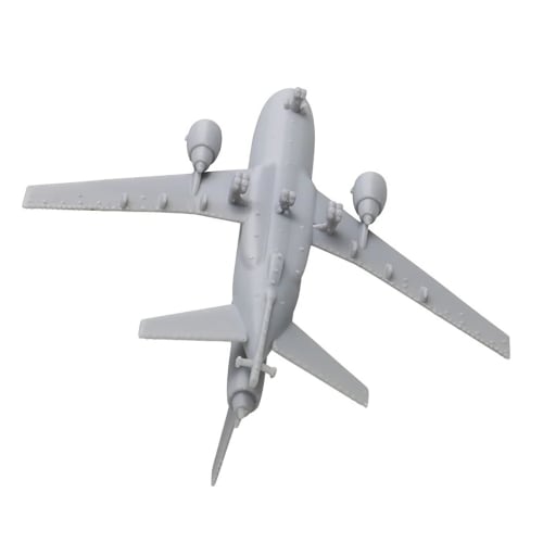 2PCS KC-10 Tanker Integrated Resin Aircraft DIY Model 1/2000 1/700 Simulation with Extender for Collection, Exquisite Restoration Model (1/700 (81mm))