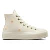 Converse Chuck Taylor All Star Lift Platform Hi Жемчуг Канва Натуральный Айвори Женские