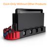Игровая зарядная станция, док-станция для зарядки и подставка-держатель для карт для Switch