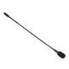 Gooseneck Microphone 23.2in Condenser 3 Pin Straight Plug Flexible with Indicator Windproof Cotton Aluminium Alloy