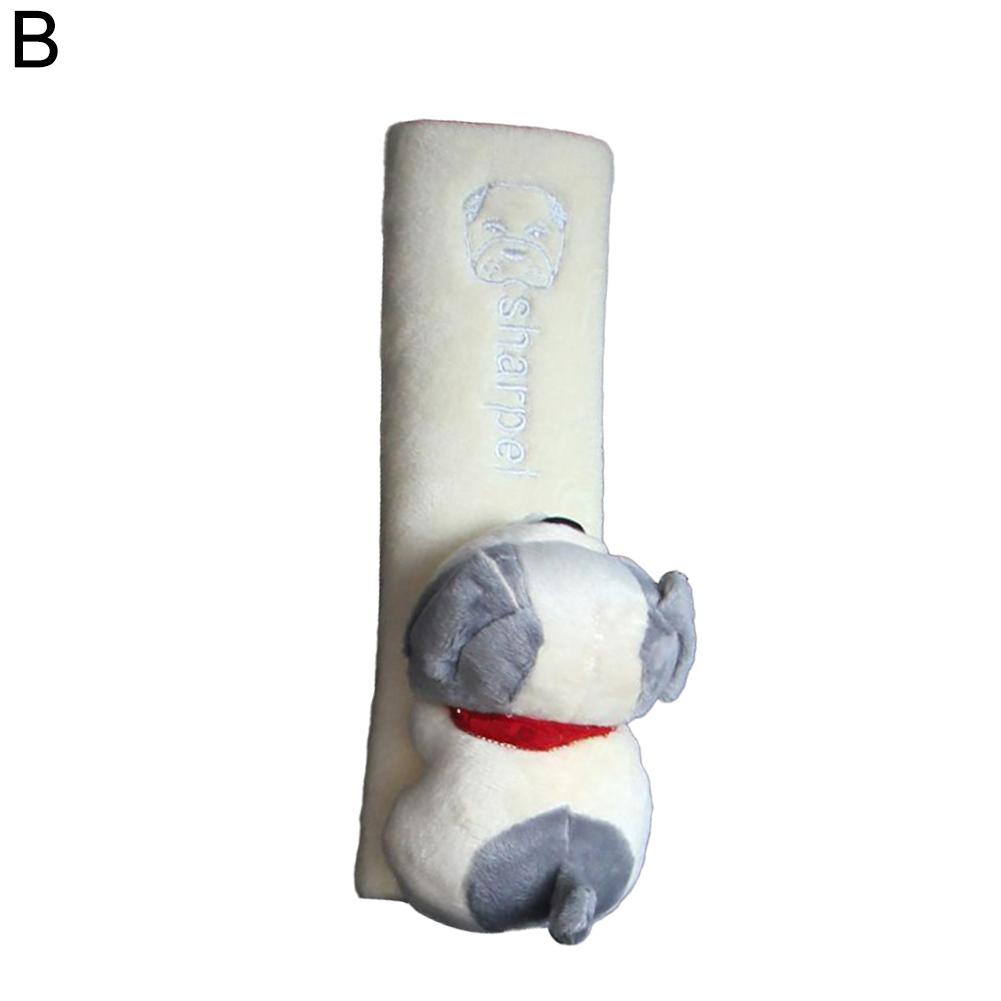 Car Seat Belt Shoulder Cover Cute Personality Cartoon Single Plus Long Shoulder Cover For Men Women Interior Decoration
