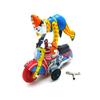 Tin Craft Toy Nostalgic Wind-up Spanish Motorbike Retro Vintage Iron Ornaments Collection of Handicraft Ornaments