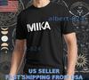НОВАЯ РУБАШКА MIKA ЛОГОТИП ПОДПИСЬ Футболка СМЕШНАЯ АМЕРИКАНСКИЙ РАЗМЕР от S до 5XL