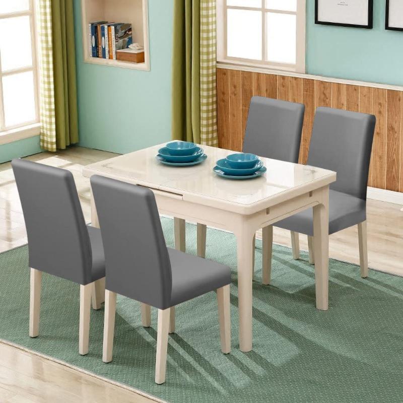 Сплошной цвет чехол на стул спандекс стрейч чехлы на стулья чехлы на стулья для кухни столовая кухня свадебный банкет