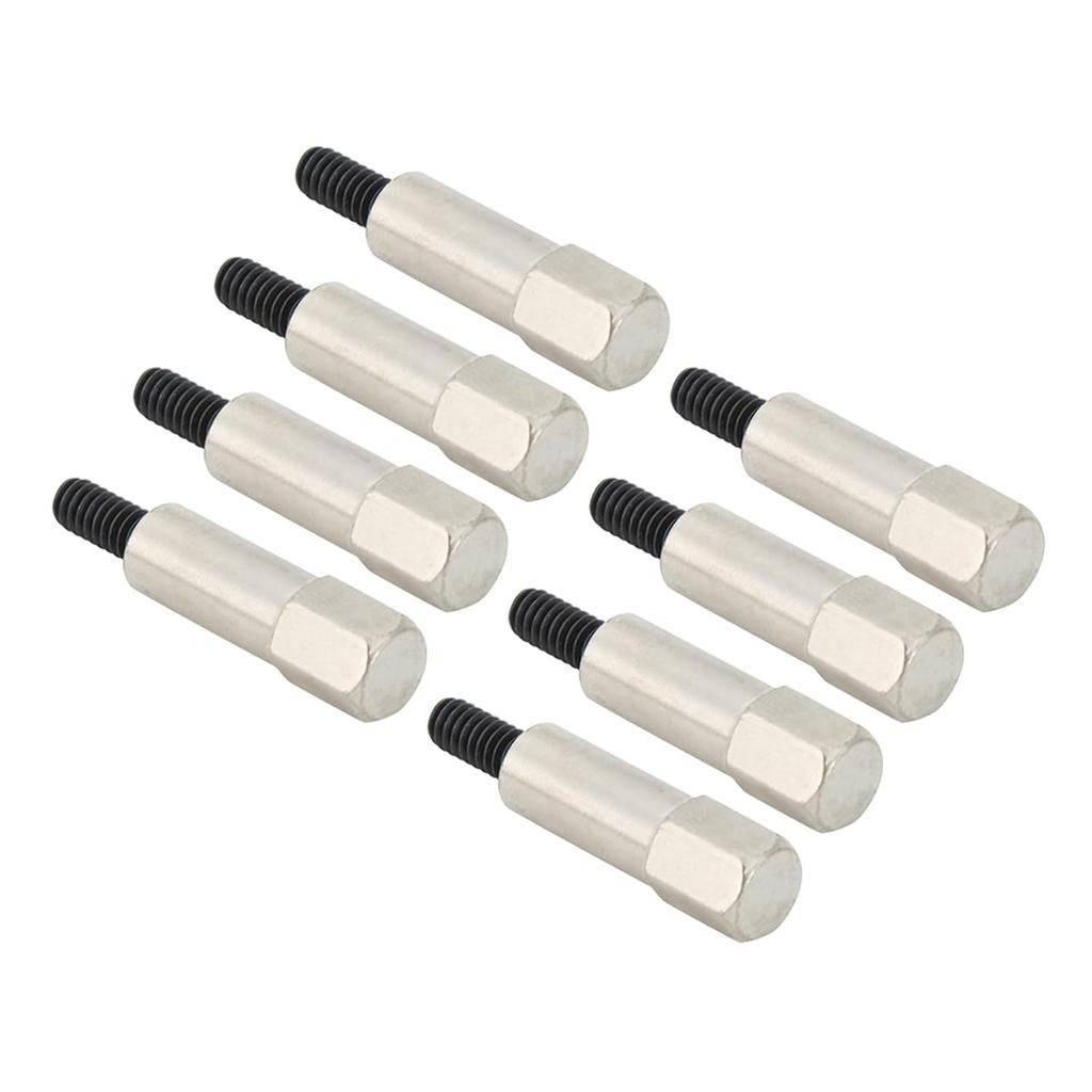 KIMISS Набор болтов крышки клапана, 8 шт. Набор болтов крышки из нержавеющей стали Подходит для болтов крепления крышки клапана для 283 302 305 307 327 350 383 400 SBC Eng