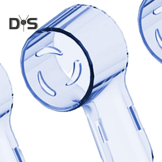 6 шт. Защитные чехлы для зубных щеток с вентиляционным отверстием, пищевые, без BPA, многоразовые защитные пылезащитные чехлы для серии IO