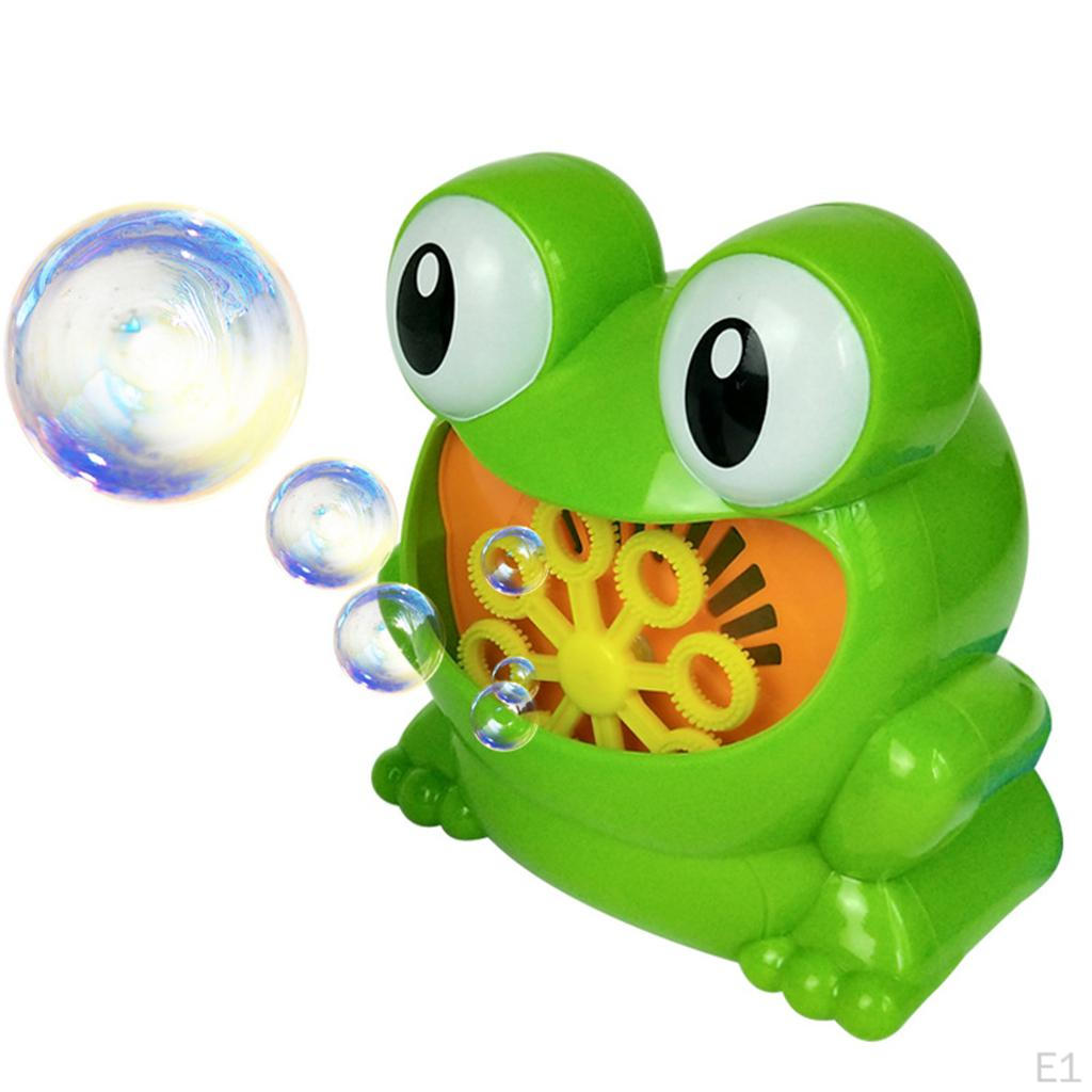 For Kids, Frog Automatic Bubbles Blower, Portable Indoor and Outdoor Games