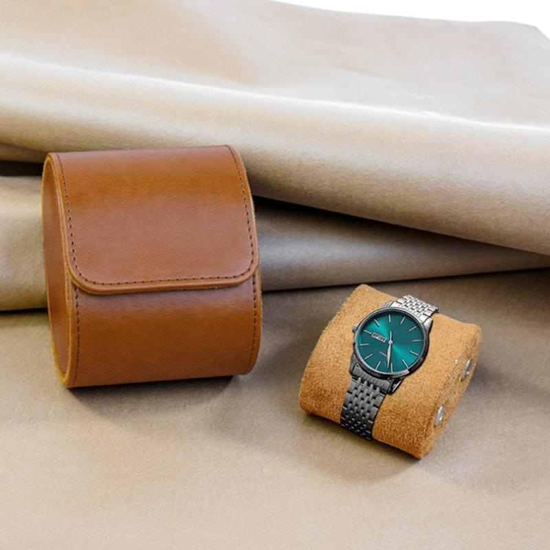 Travel Single Watch for Case ,Watch Roll for Case Storage and Organizer for Case Jewelry Gift Box with Anti-move Watch P