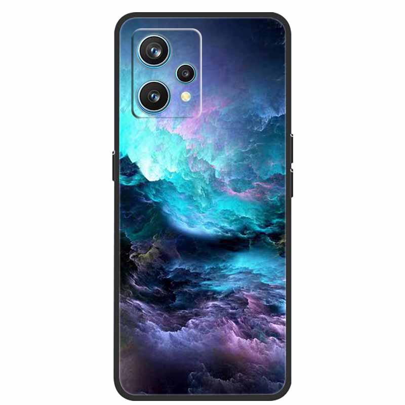 Чехол для Realme 9 RMX3521 Ударопрочный Мягкий силикон ТПУ Задняя крышка Для телефона Realme9 4G Чехлы Realme 9 6,4 дюйма Милый мультяшный чехол-сумка