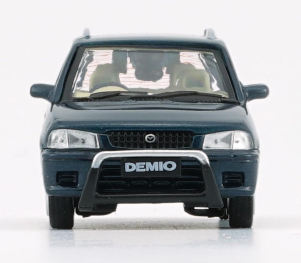 BM CREATIONS 1/64 Mazda Demio (Metro) 1994 Green LHD Finished Product