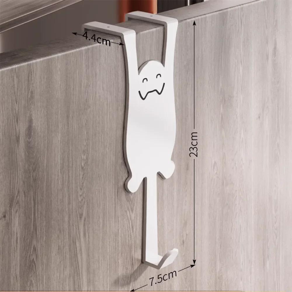 Отдельные небольшие вешалки для дверей Крючки для дверей без отверстий Стеллажи для хранения Дверцы кухонных шкафов Головные уборы Настенные вешалки для пальто