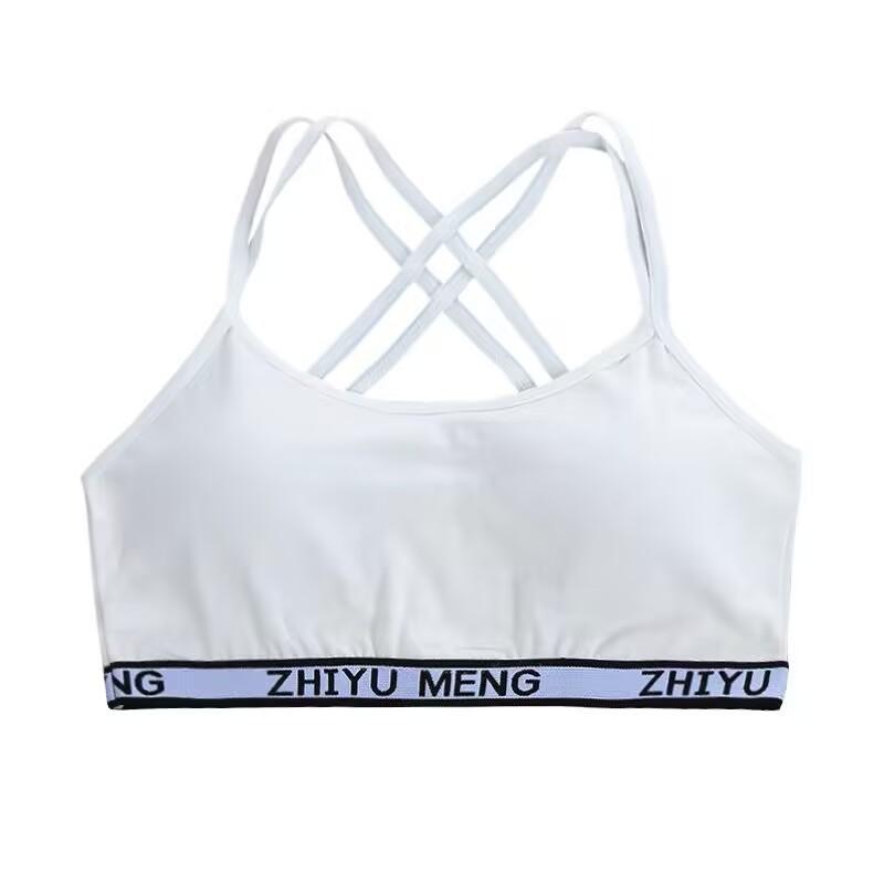 Бюстгальтер для девочек, дышащие подростковые бюстгальтеры для детей, нижнее белье для подростков, однотонный жилет для подростков, топы-трубы для девочек, нижнее белье