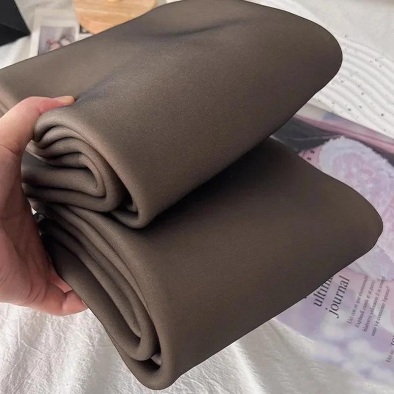 Women's New Fleece Tights Warm Winter Thicken Leggings Fake Translucent Pantyhose Thermal Sexy Stockings Female Velvet Leggings