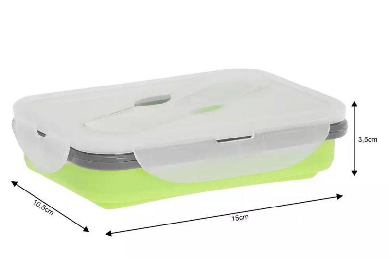 Silikonowy Składany Lunch Box Klausberg Kb-7021