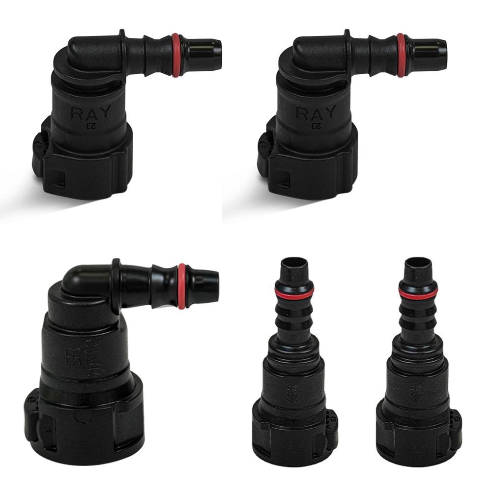 Автомобильный соединительный шланг топливной линии, быстроразъемное соединение ID8 7,89 9,89, резиновый нейлоновый переходник масляной линии, отсоединяемый шланг