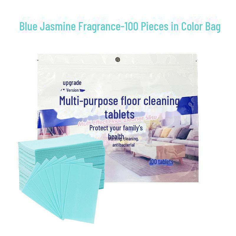 Таблетки для мытья полов: Чистящее средство для дерева и плитки с целью дезинфекции и ароматизации