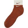 Nike Носки до щиколотки Унисекс 1 пара Темно-рыжевато-коричневый / Темно-рыжевато-коричневый / Белый парус DH4058-201