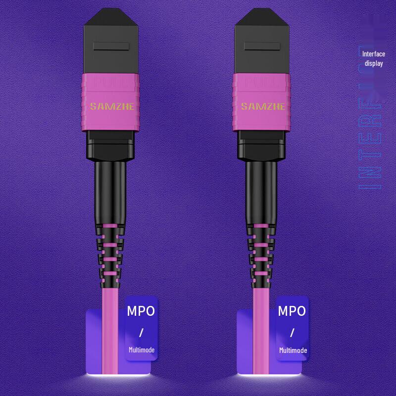 Shanze 40G MPO-MPO OM4 Fiber Optic Patch Cable