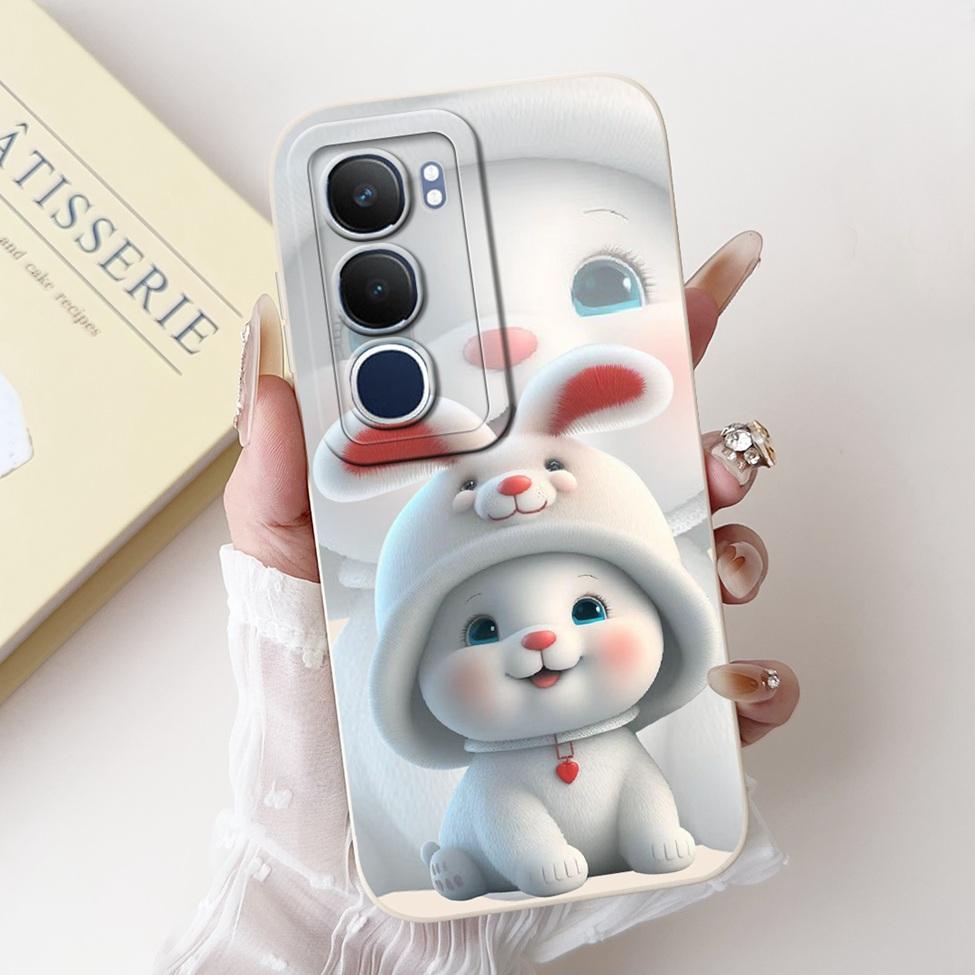 Для Vivo Y19 1915 Чехол Y19S V2419 Роскошный Модный Милый Мультяшный Девочка Ударопрочный Силиконовый Задний Чехол Для Vivo Y19s Чехол Для Телефона Funda