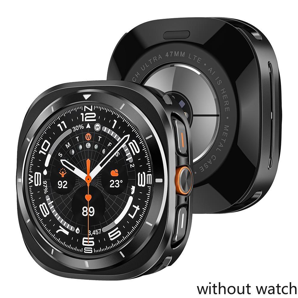 Металлический бампер из алюминиевого сплава для Samsung Galaxy Watch Ultra 2026 47 мм Защитный чехол-крышка для Samsung Galaxy Watch 7Ultra 47 мм
