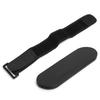 MOMOSTICK Mobile Phone Stick Gel Pad Finger Strap Holder Grip Stand with Phone ArmbandBlack